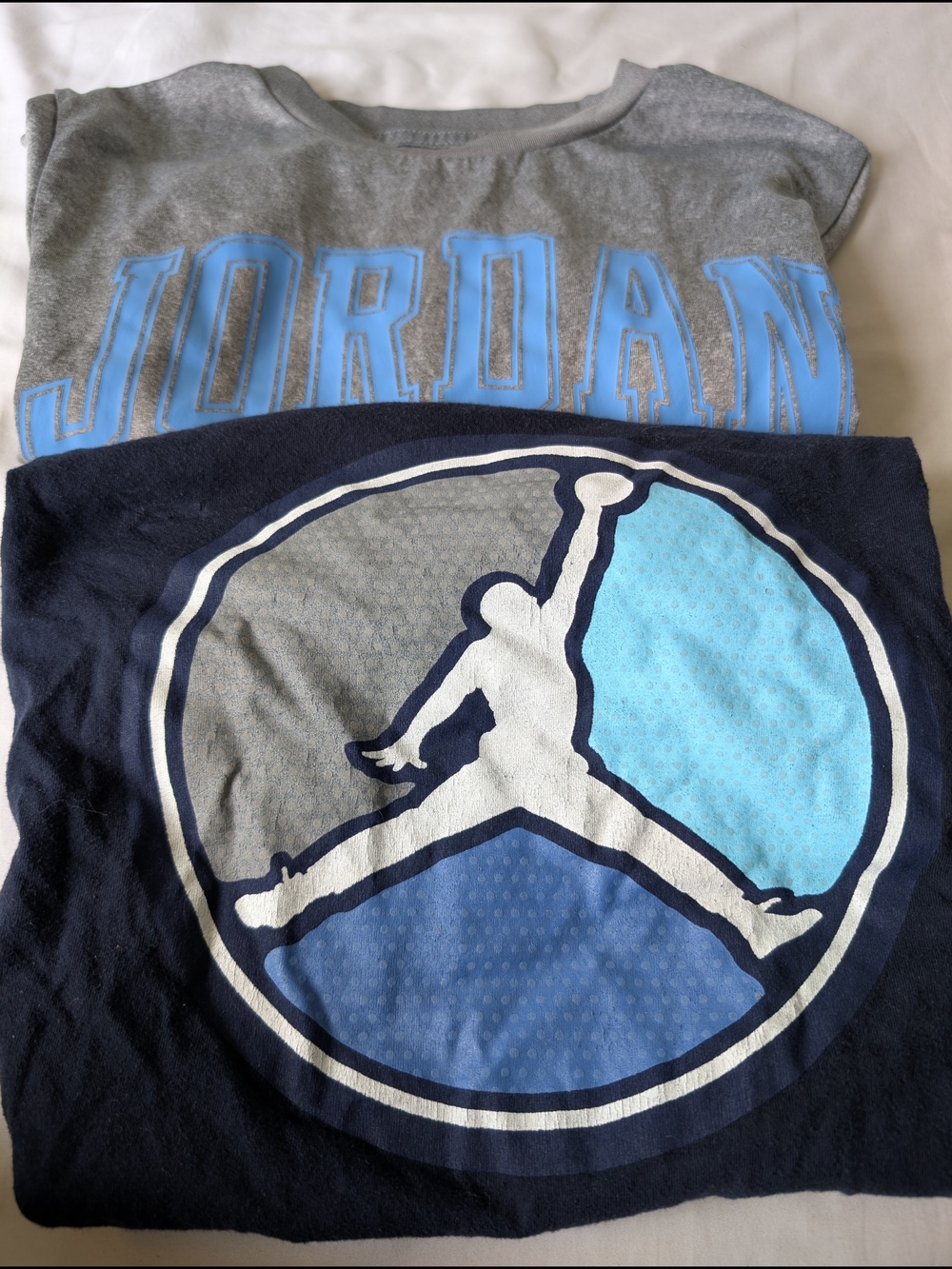 2/$20 Boys Jordan T-shirts - Size 10-12(M)